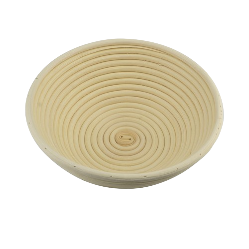 Rundes Gärkörbchen aus Rattan, Ø22cm (750g)